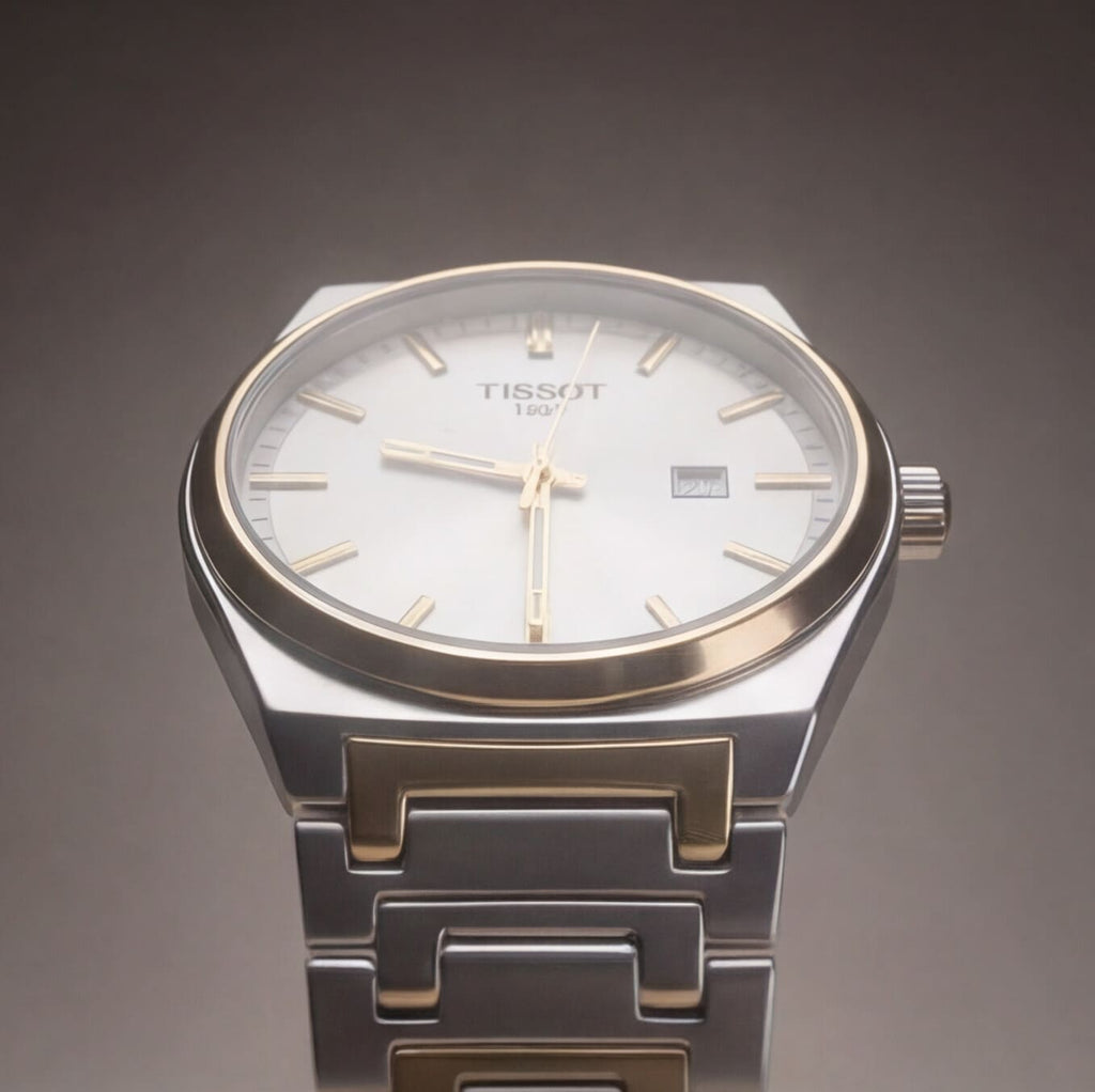 Tsst Metalico PRX Bicolor Dorado Tablero Plateado