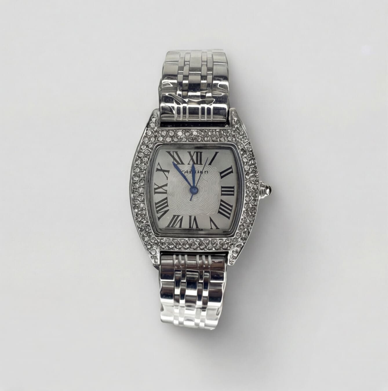 Crtr Roman Mujer Circones Plateado Tablero Plateado